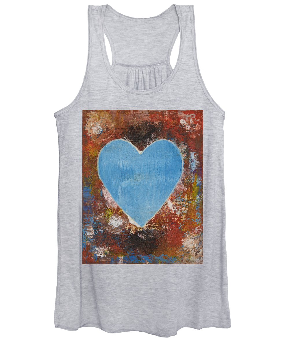 Number 3 - Corazones Collection - Women's Tank Top