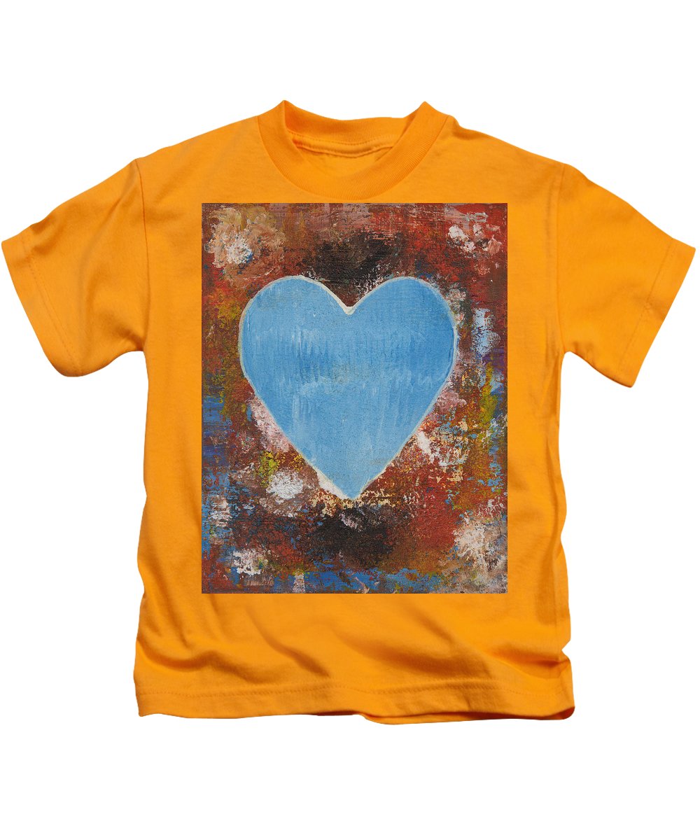 Number 3 - Corazones Collection - Kids T-Shirt