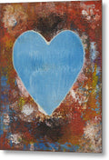 Number 3 - Corazones Collection - Metal Print