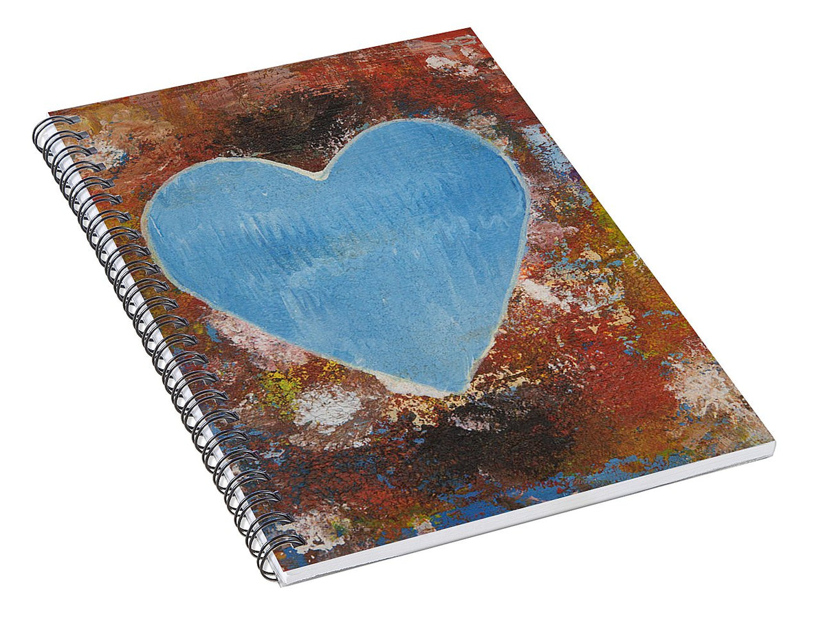Number 3 - Corazones Collection - Spiral Notebook