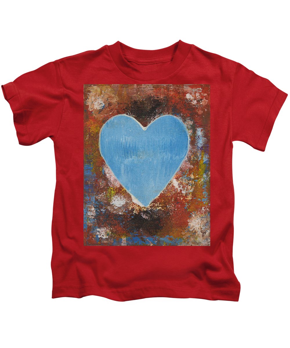 Number 3 - Corazones Collection - Kids T-Shirt