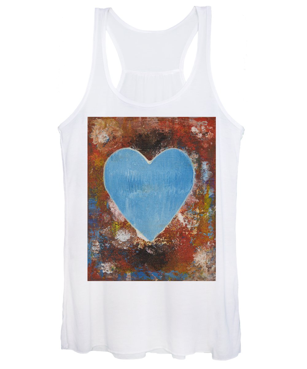 Number 3 - Corazones Collection - Women's Tank Top