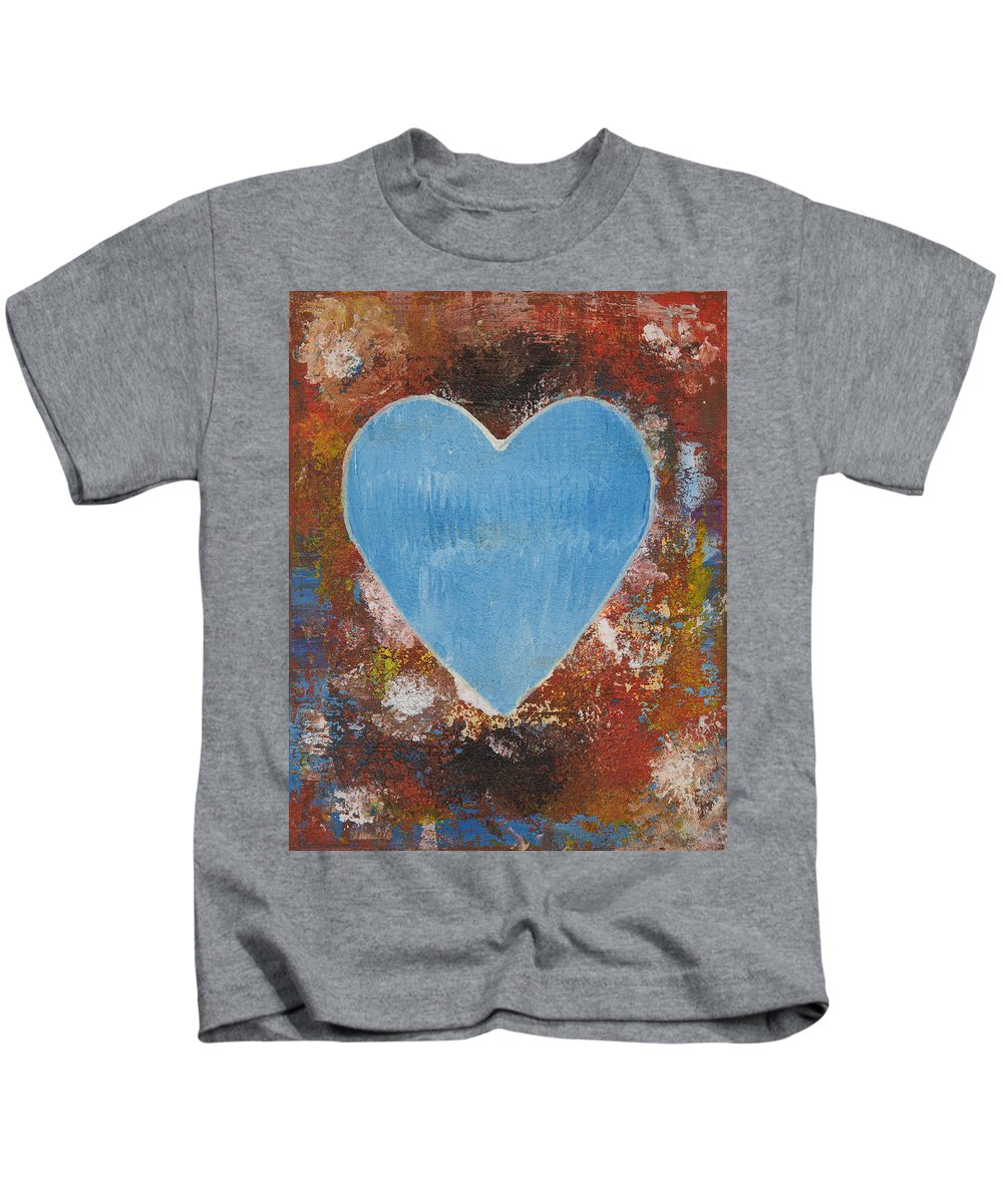 Number 3 - Corazones Collection - Kids T-Shirt