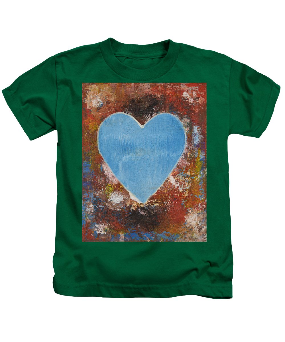 Number 3 - Corazones Collection - Kids T-Shirt