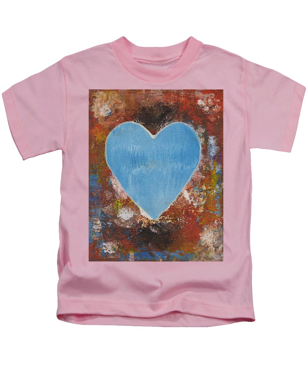 Number 3 - Corazones Collection - Kids T-Shirt
