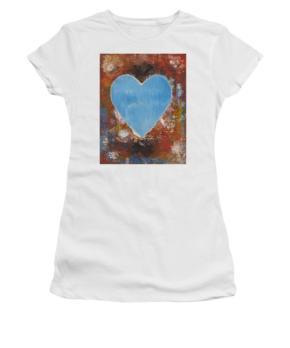 Number 3 - Corazones Collection - Women's T-Shirt