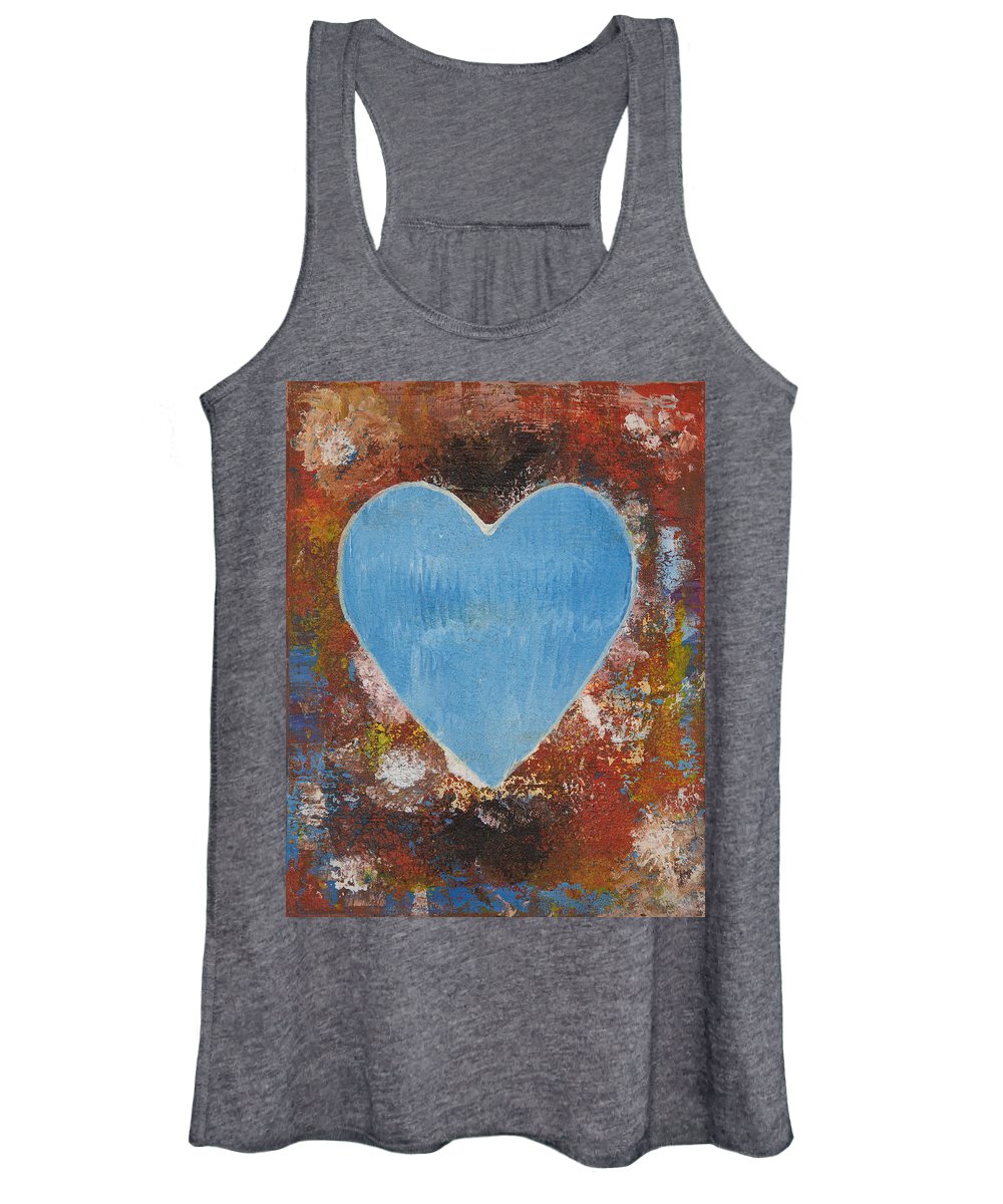 Number 3 - Corazones Collection - Women's Tank Top