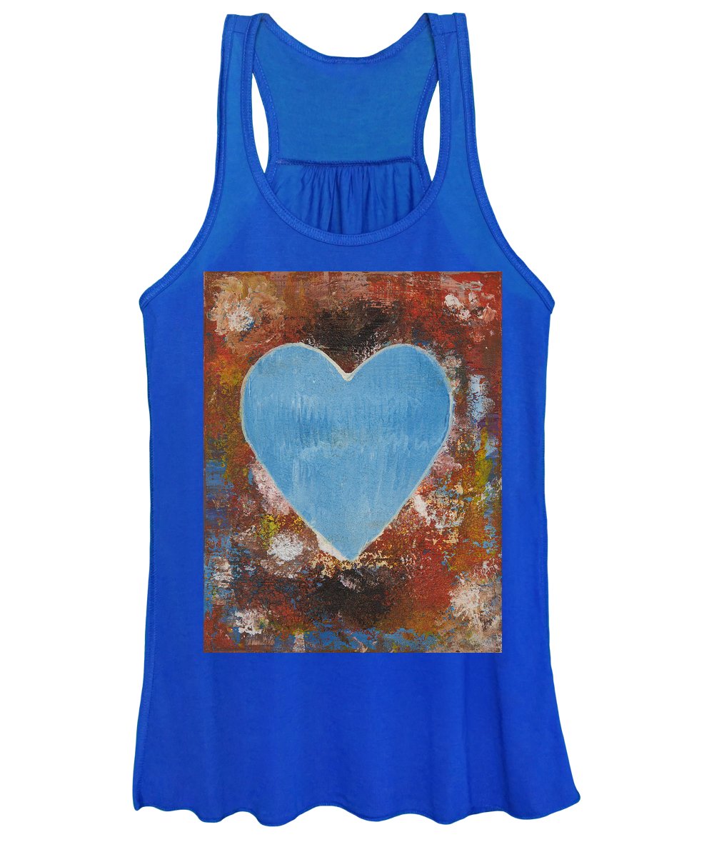Number 3 - Corazones Collection - Women's Tank Top