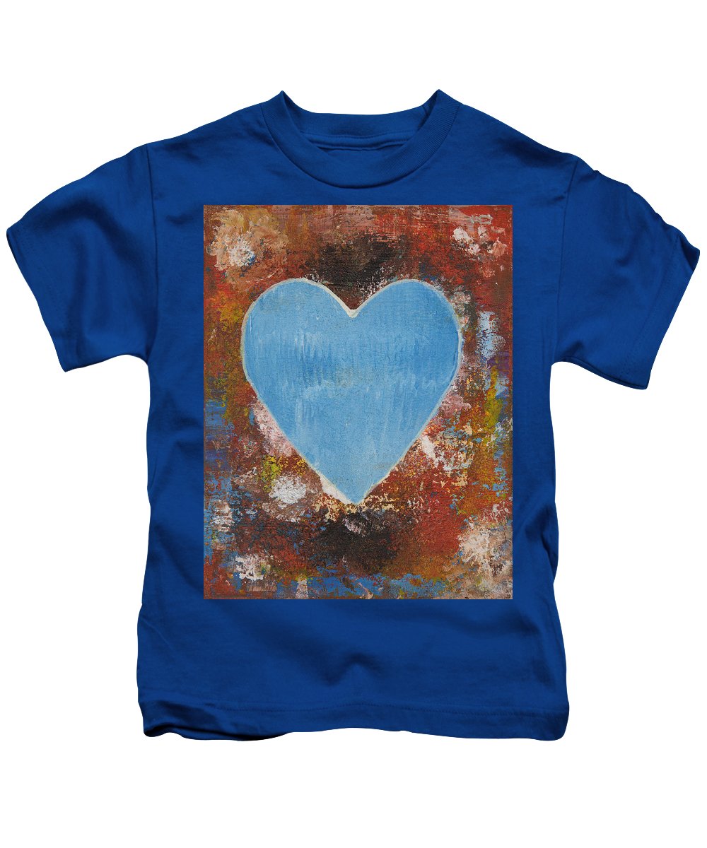 Number 3 - Corazones Collection - Kids T-Shirt
