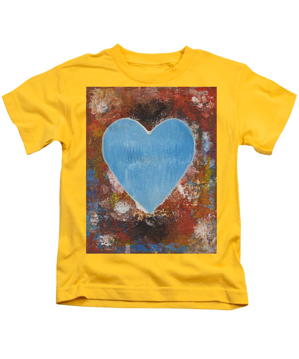 Number 3 - Corazones Collection - Kids T-Shirt