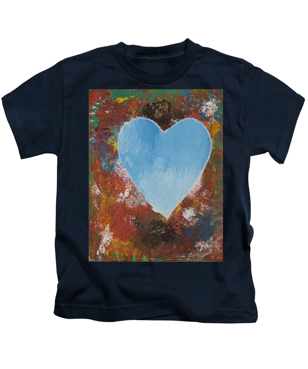 Number 4 - Corazones Collection - Kids T-Shirt