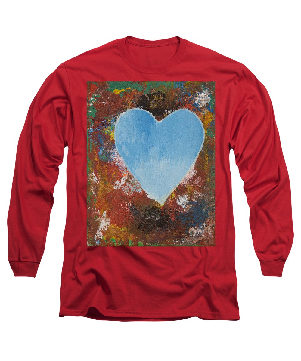Number 4 - Corazones Collection - Long Sleeve T-Shirt