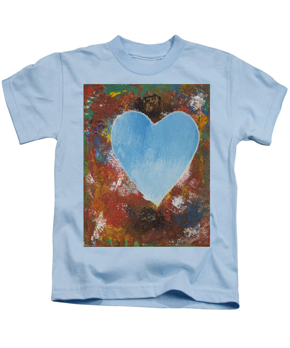Number 4 - Corazones Collection - Kids T-Shirt