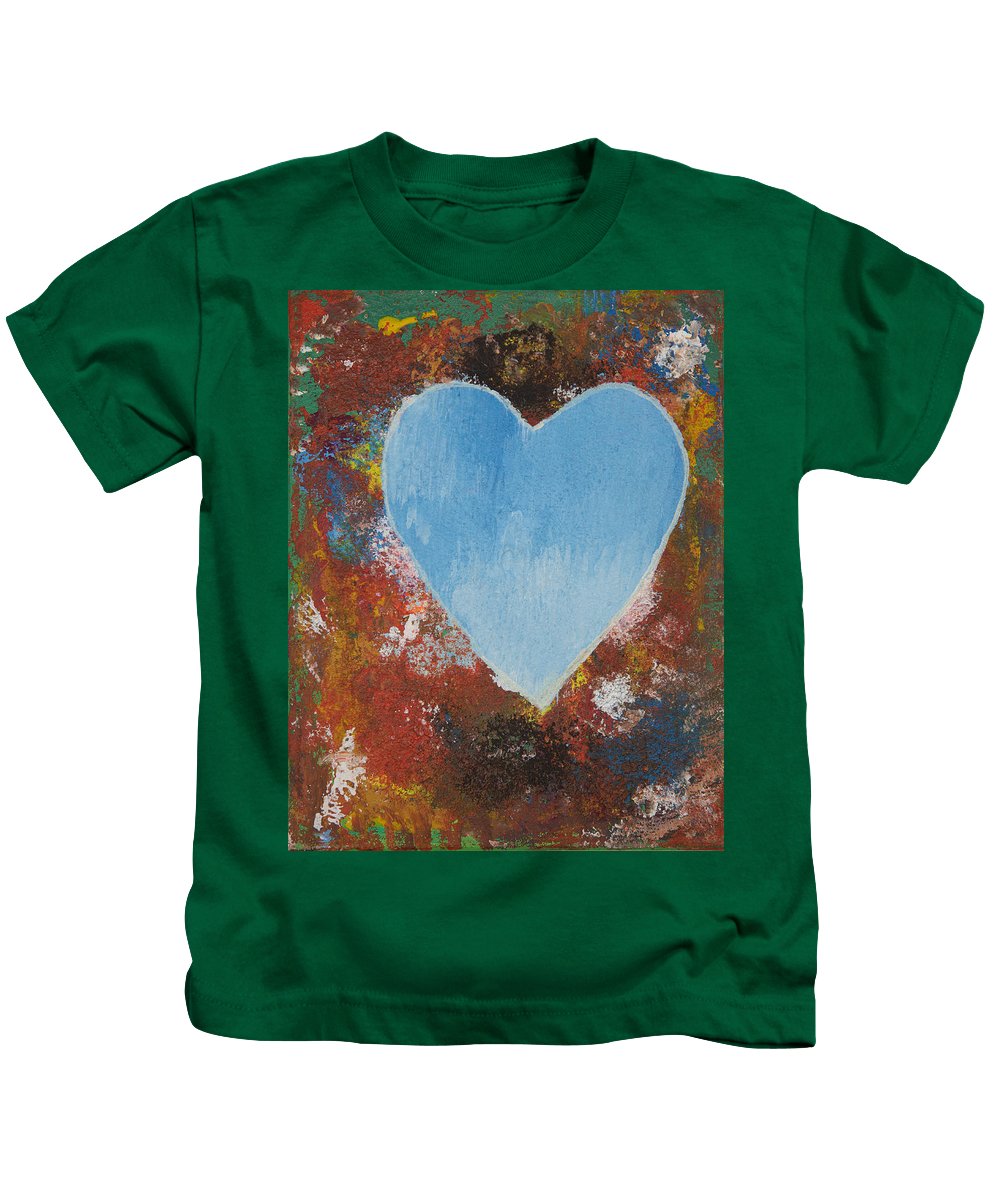 Number 4 - Corazones Collection - Kids T-Shirt