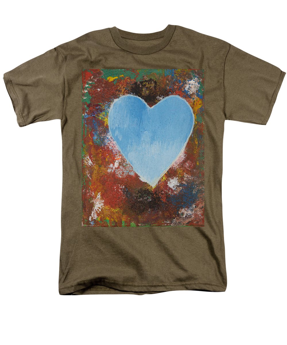 Number 4 - Corazones Collection - Men's T-Shirt  (Regular Fit)