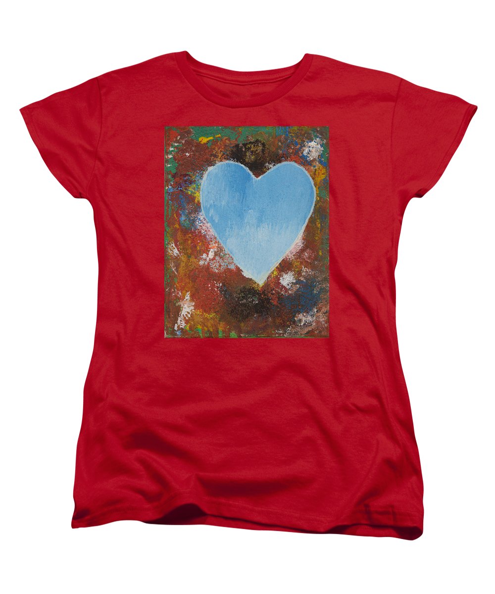 Number 4 - Corazones Collection - Women's T-Shirt (Standard Fit)
