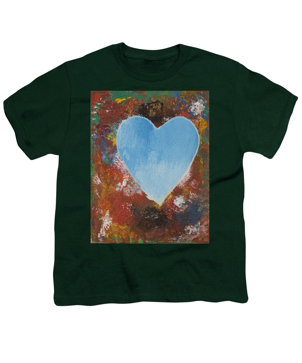 Number 4 - Corazones Collection - Youth T-Shirt