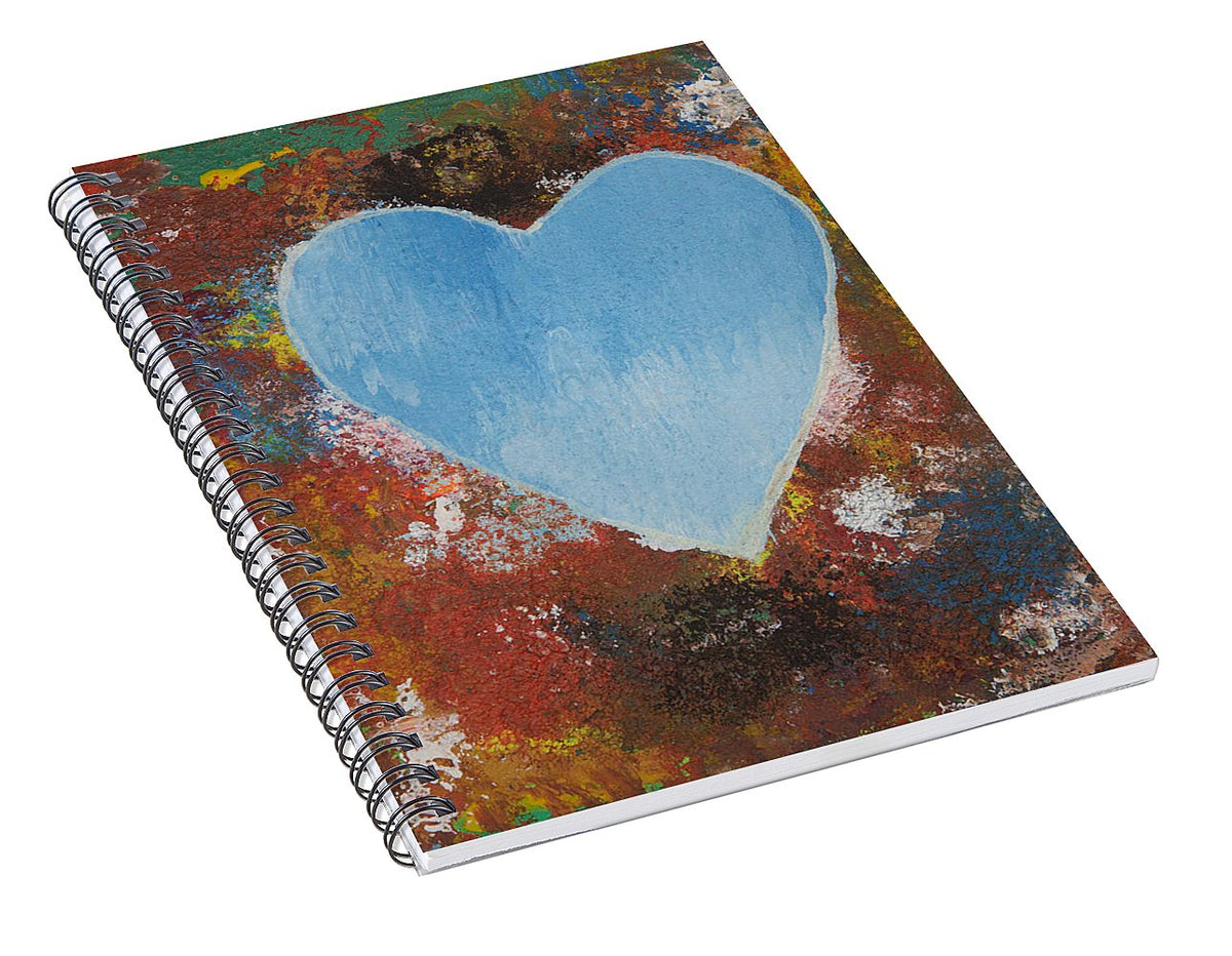 Number 4 - Corazones Collection - Spiral Notebook