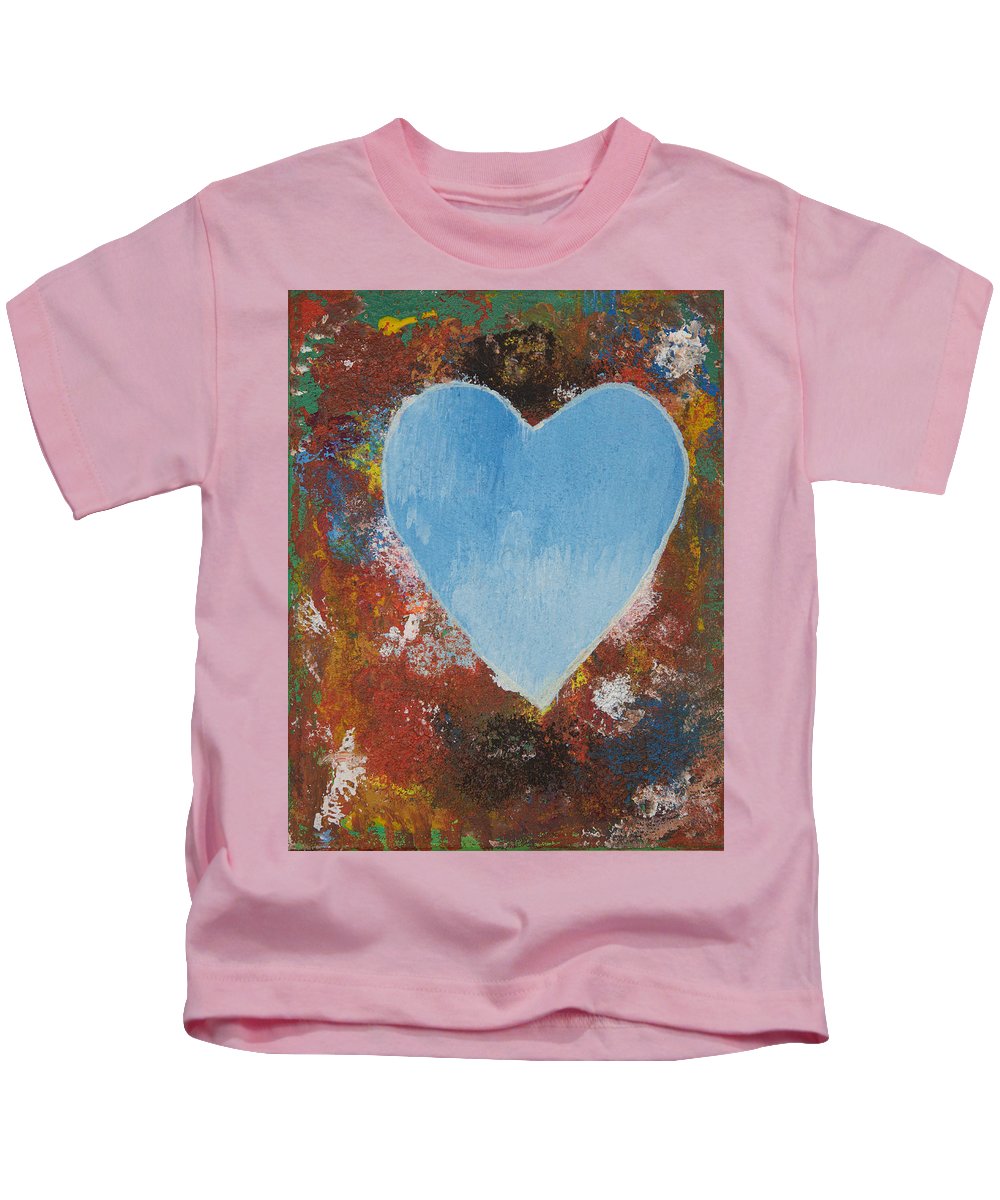 Number 4 - Corazones Collection - Kids T-Shirt