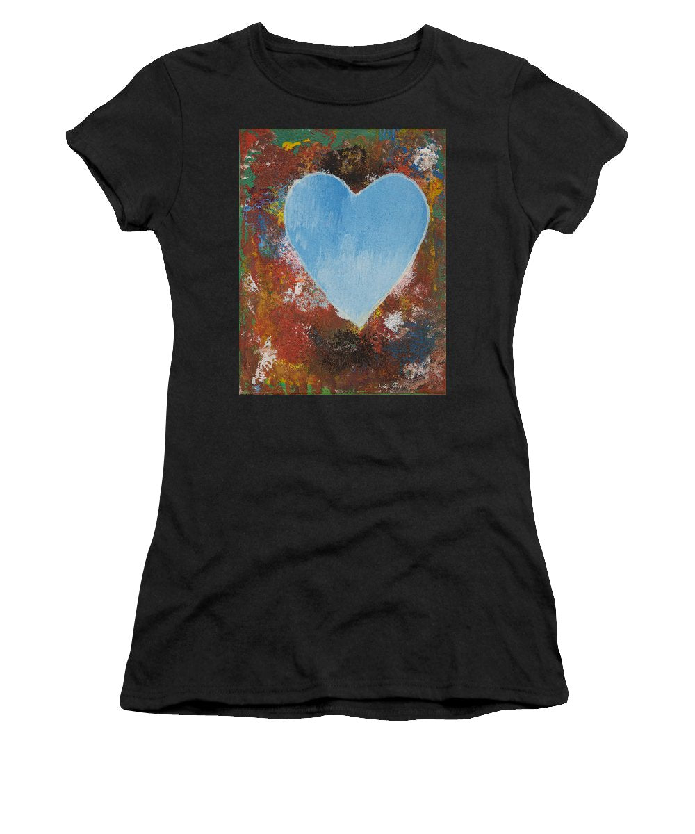 Number 4 - Corazones Collection - Women's T-Shirt