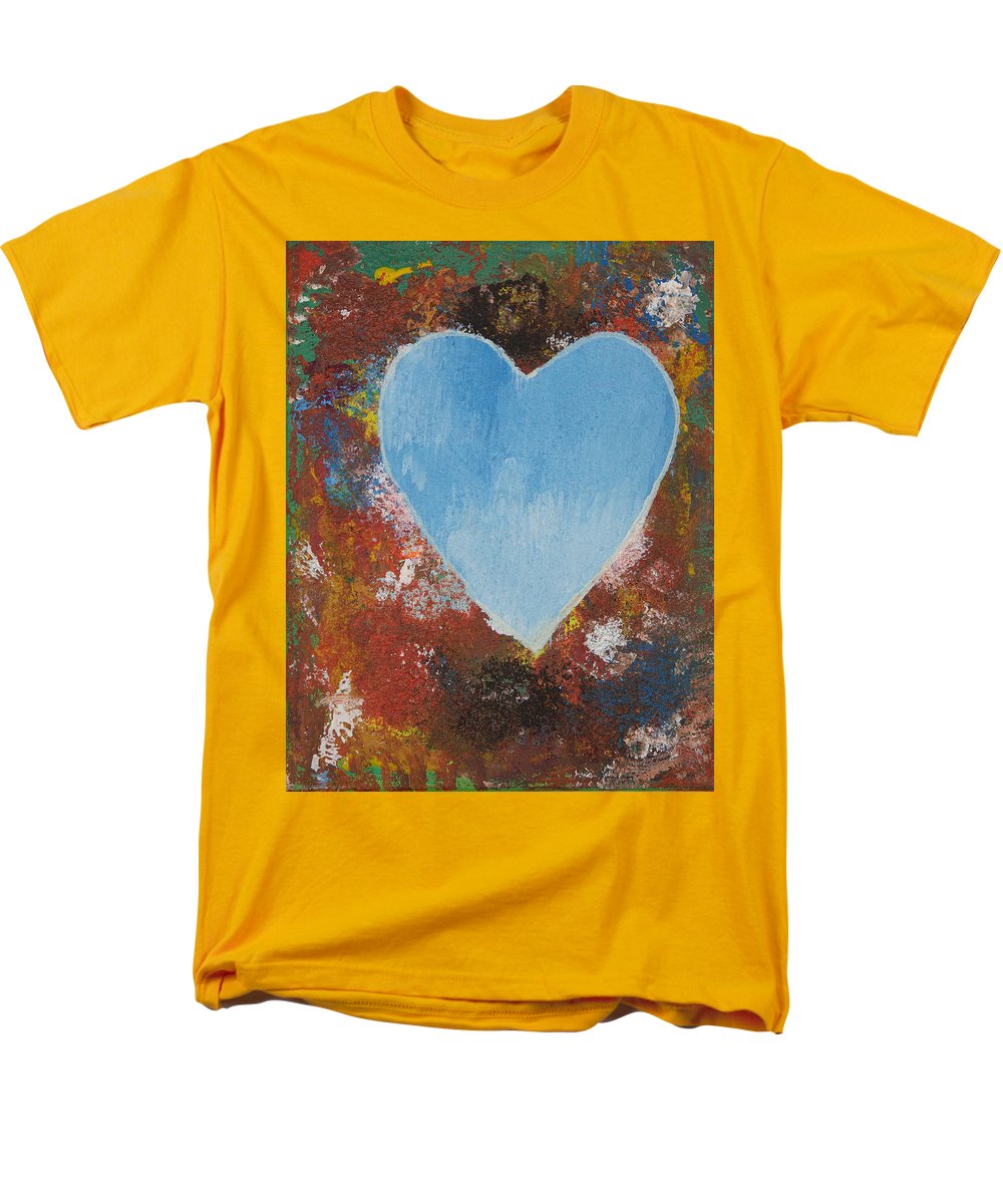 Number 4 - Corazones Collection - Men's T-Shirt  (Regular Fit)