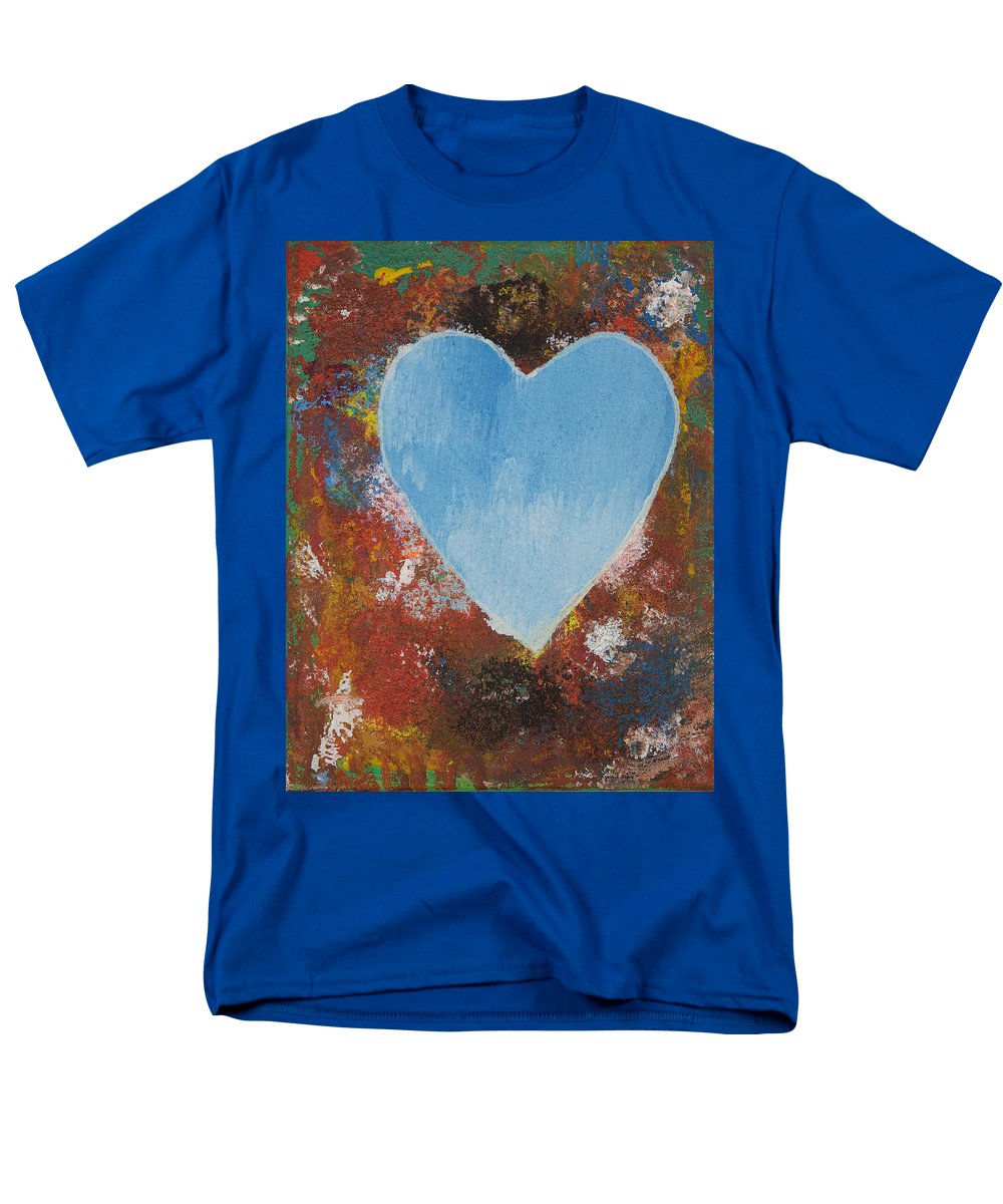 Number 4 - Corazones Collection - Men's T-Shirt  (Regular Fit)