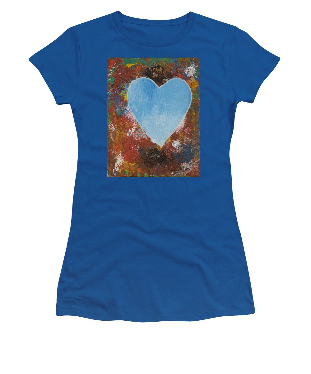Number 4 - Corazones Collection - Women's T-Shirt