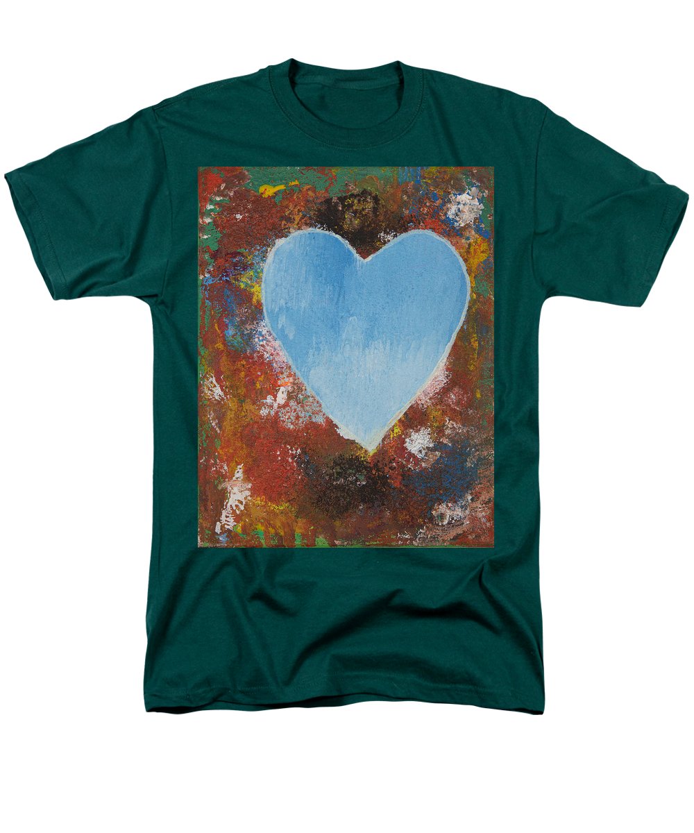 Number 4 - Corazones Collection - Men's T-Shirt  (Regular Fit)