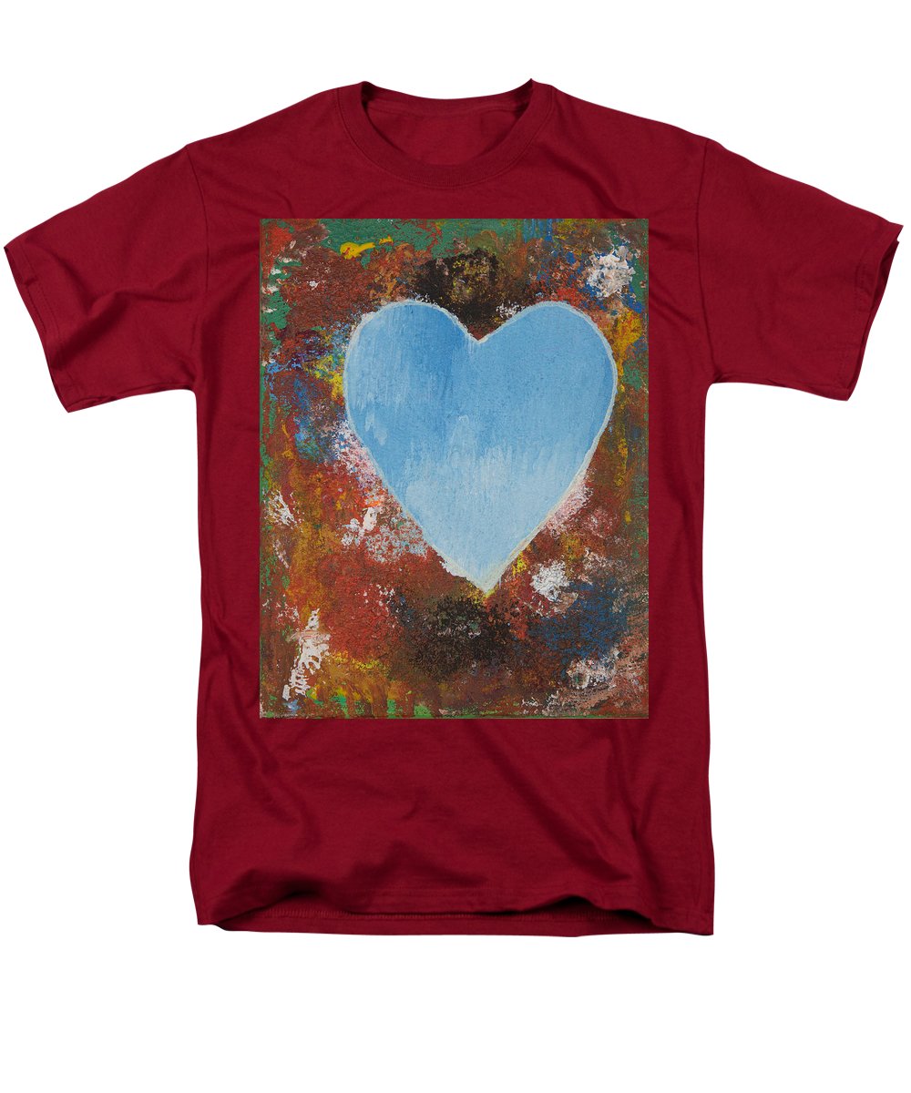Number 4 - Corazones Collection - Men's T-Shirt  (Regular Fit)