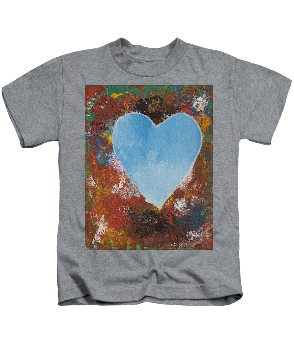 Number 4 - Corazones Collection - Kids T-Shirt