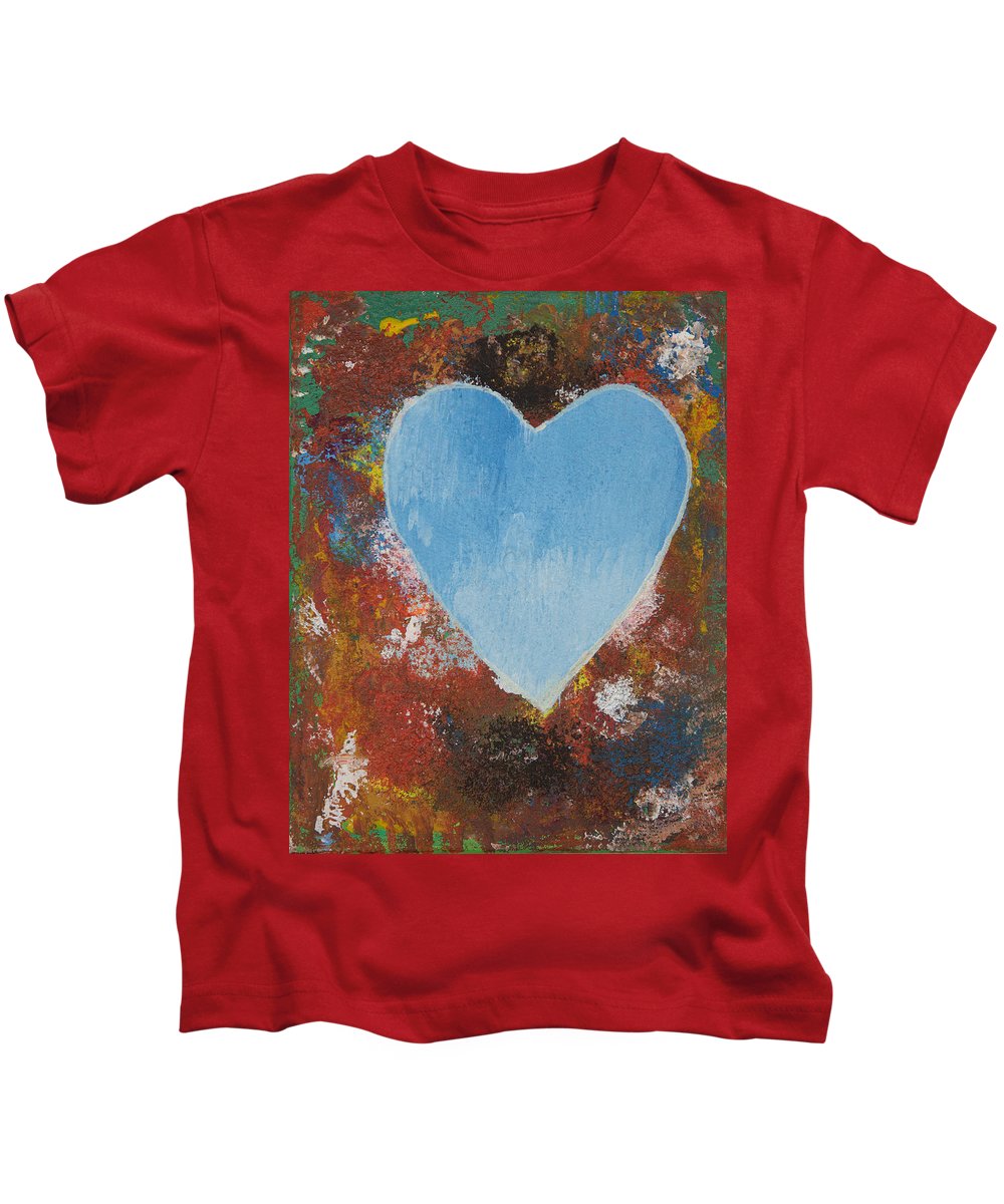 Number 4 - Corazones Collection - Kids T-Shirt