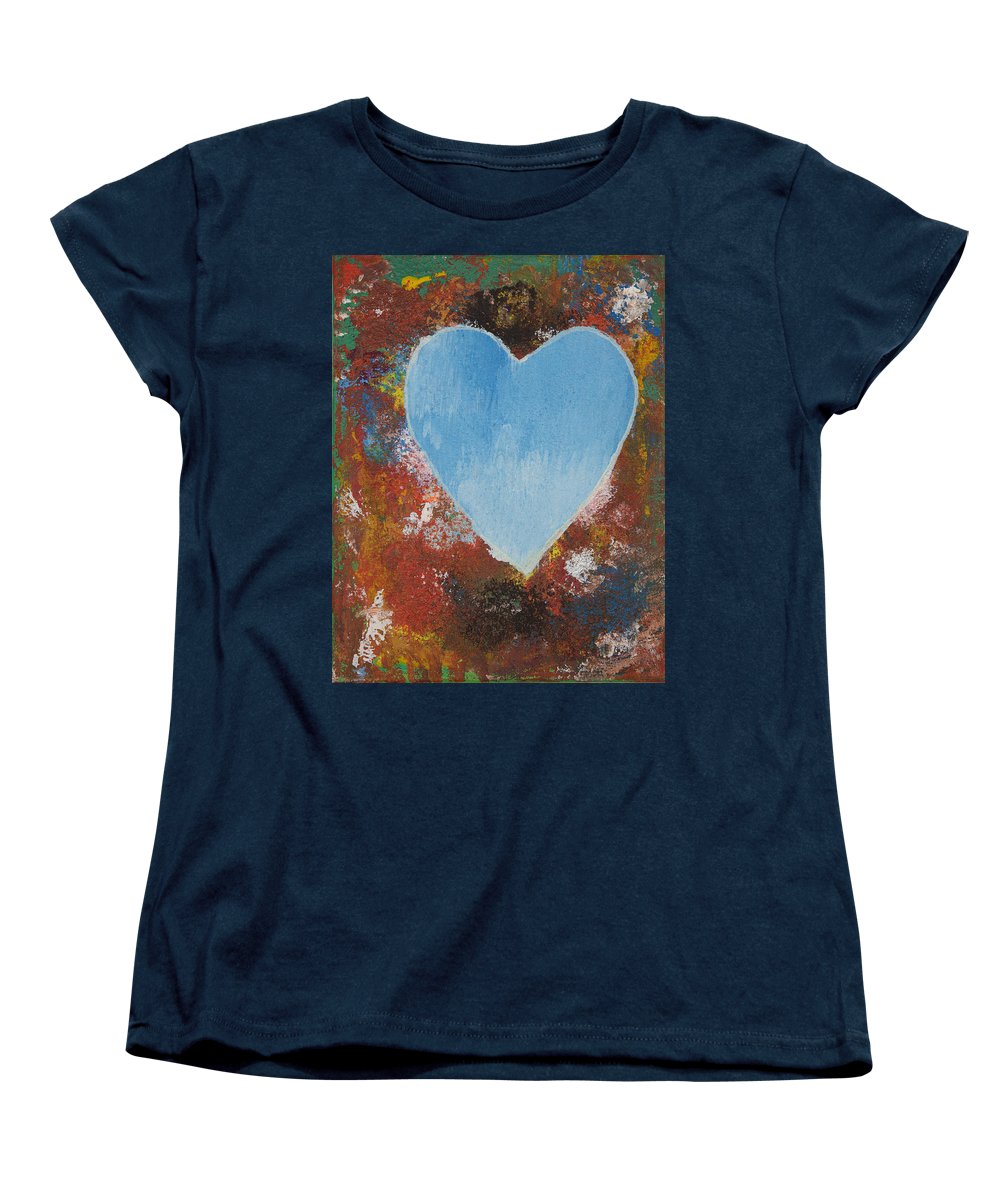 Number 4 - Corazones Collection - Women's T-Shirt (Standard Fit)