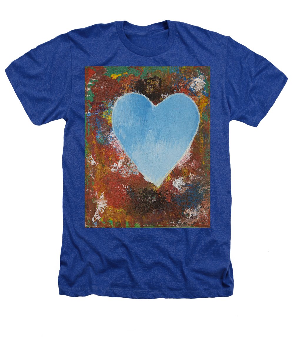 Number 4 - Corazones Collection - Heathers T-Shirt