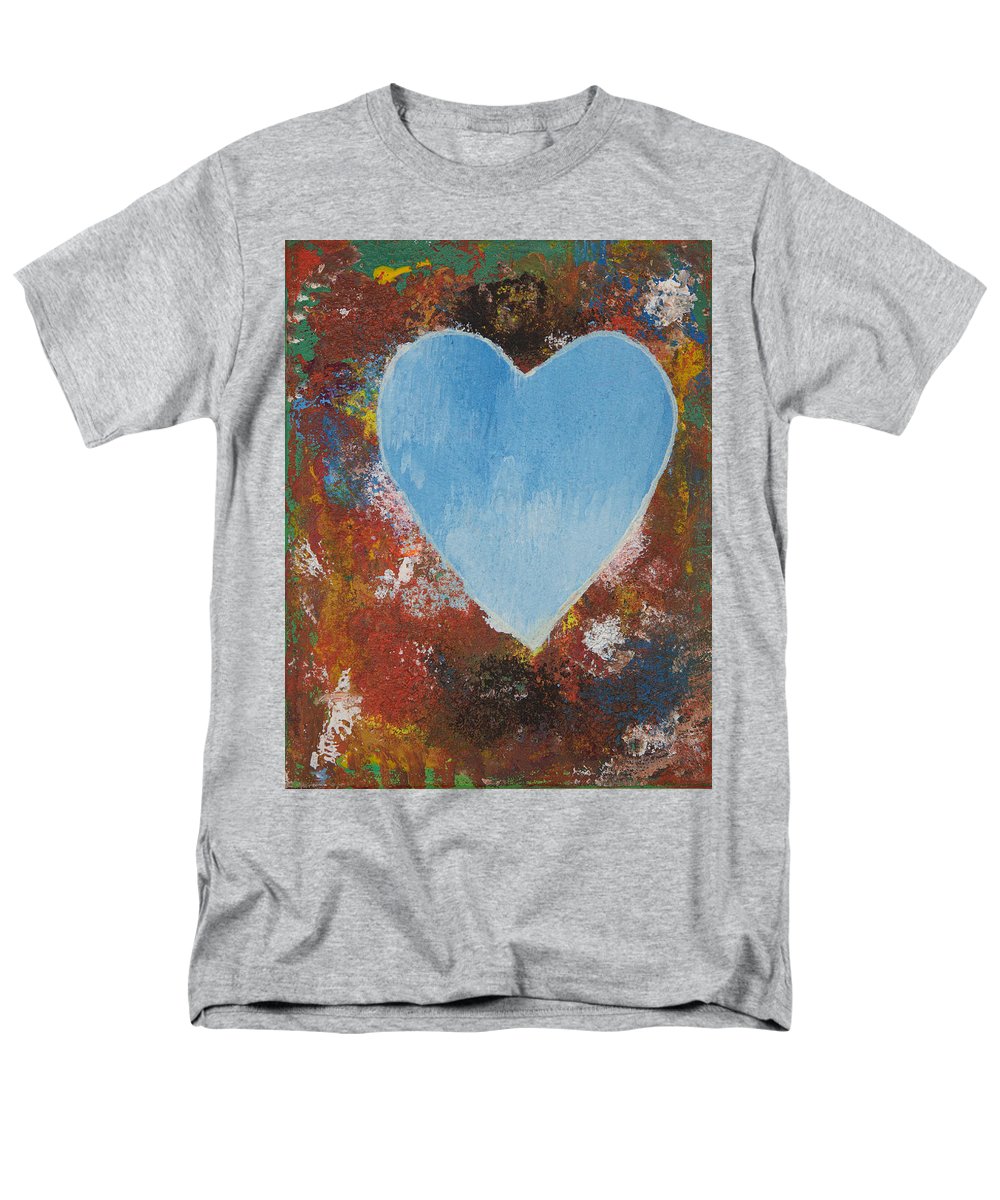 Number 4 - Corazones Collection - Men's T-Shirt  (Regular Fit)