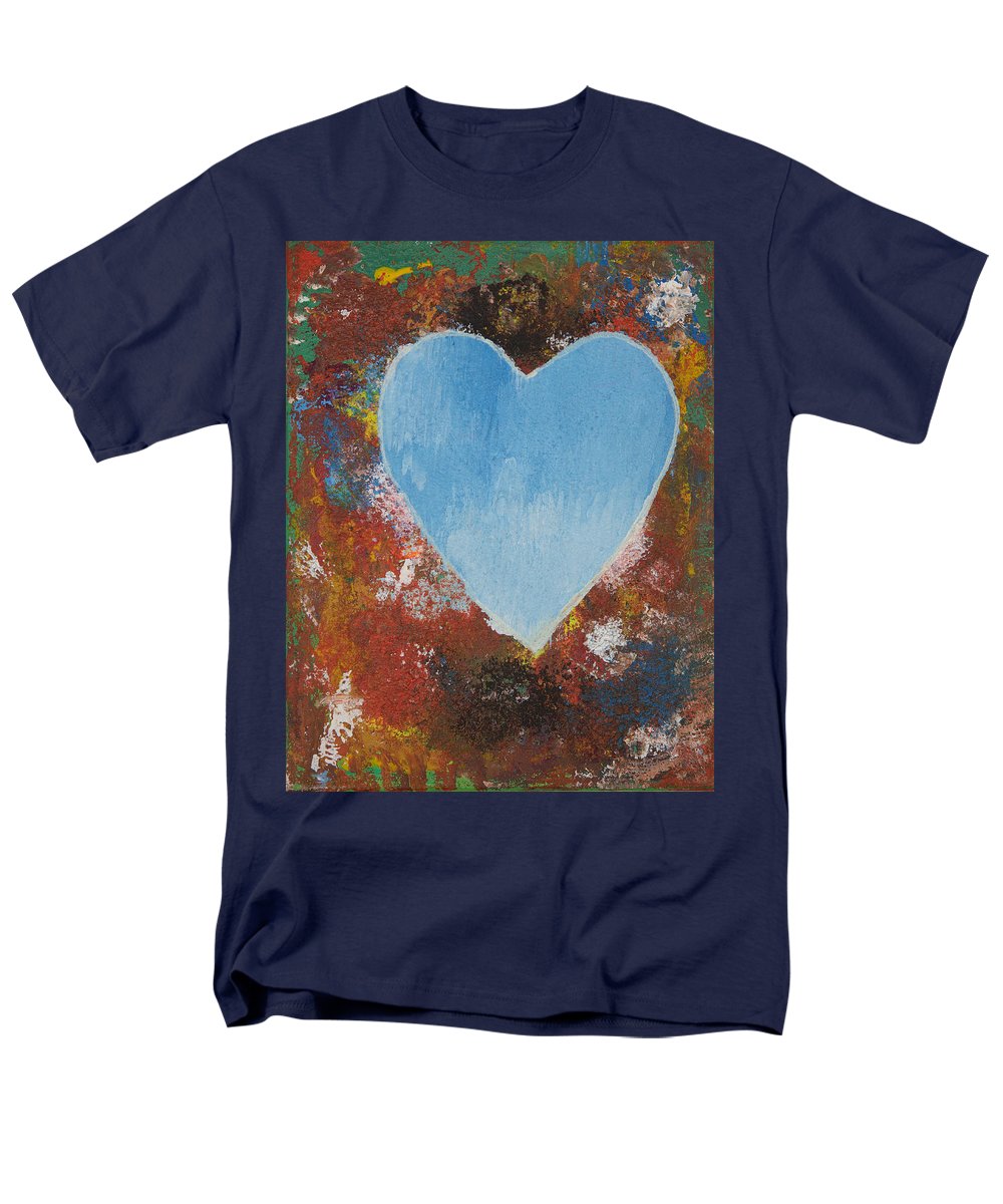 Number 4 - Corazones Collection - Men's T-Shirt  (Regular Fit)