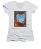 Number 4 - Corazones Collection - Women's V-Neck