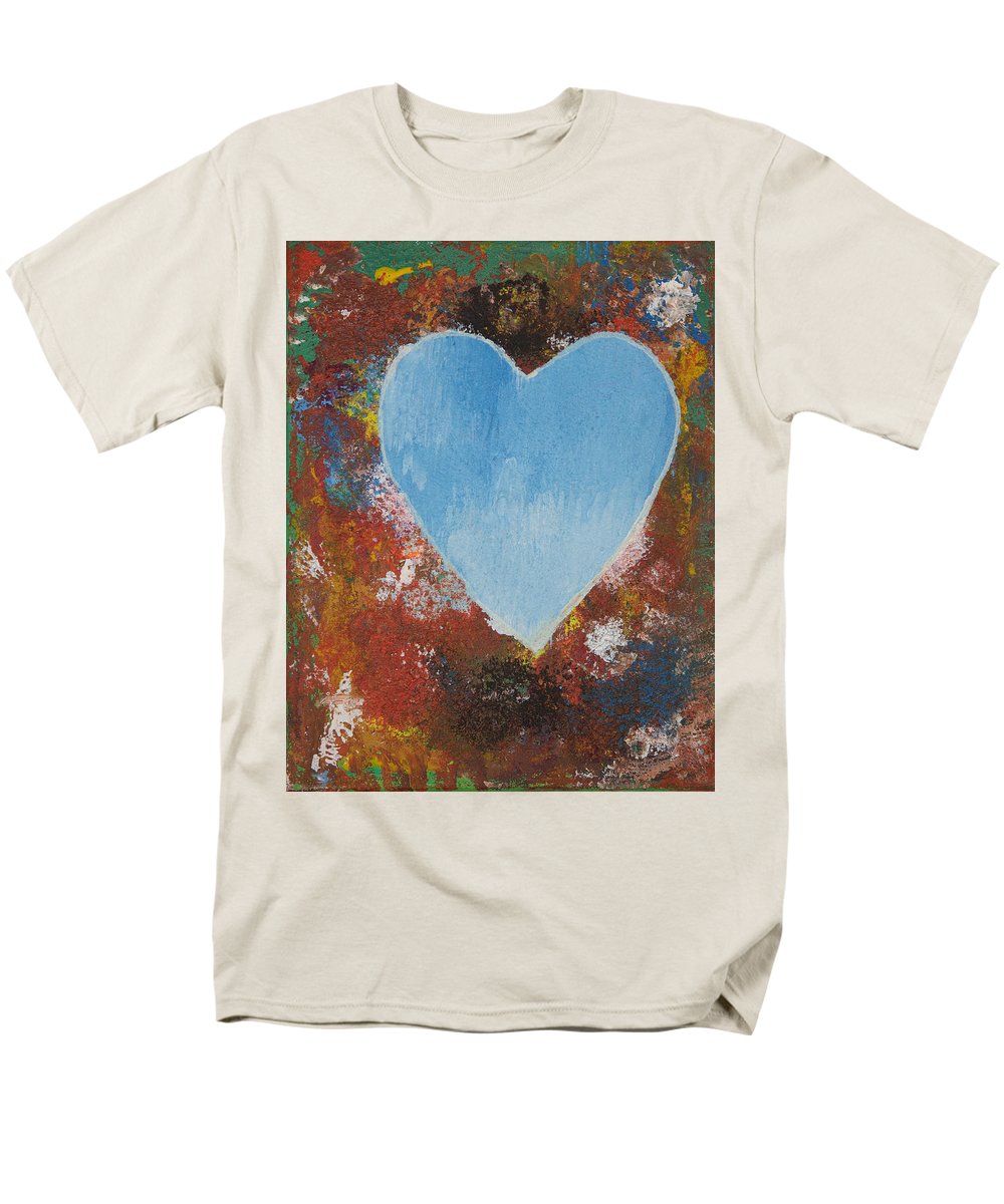 Number 4 - Corazones Collection - Men's T-Shirt  (Regular Fit)