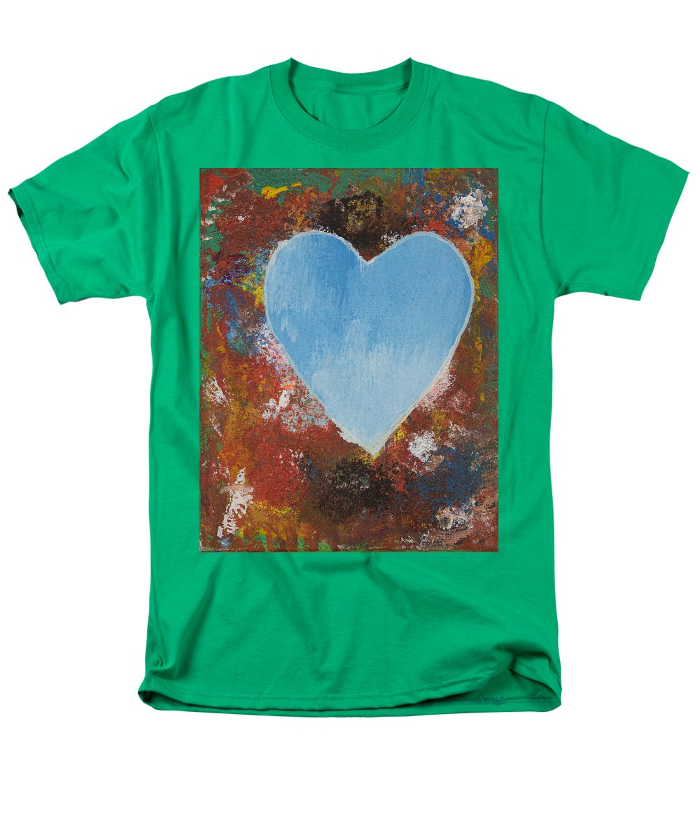 Number 4 - Corazones Collection - Men's T-Shirt  (Regular Fit)
