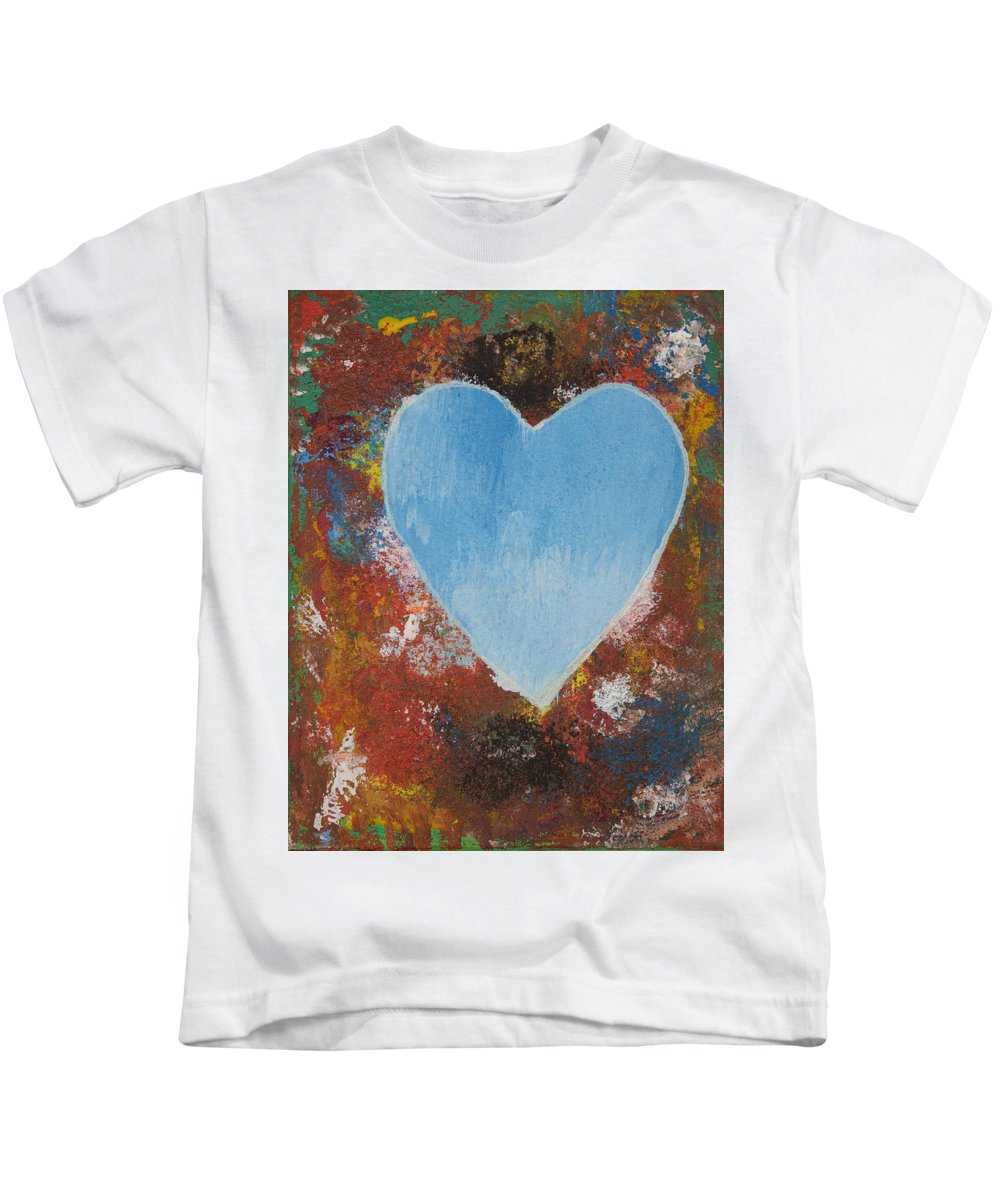 Number 4 - Corazones Collection - Kids T-Shirt