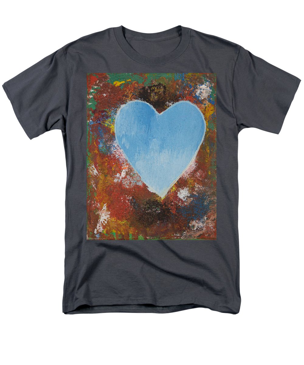 Number 4 - Corazones Collection - Men's T-Shirt  (Regular Fit)