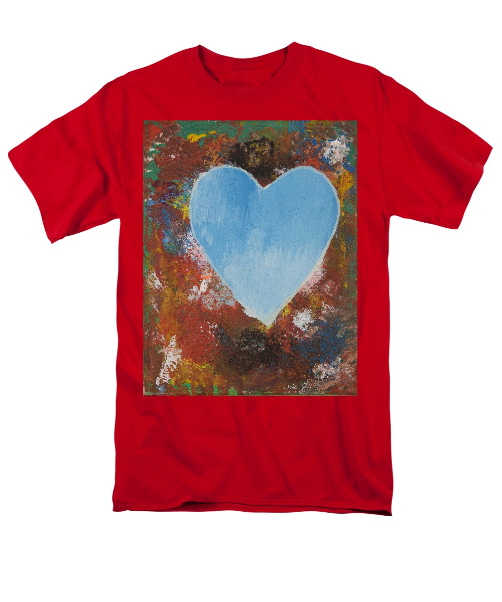 Number 4 - Corazones Collection - Men's T-Shirt  (Regular Fit)
