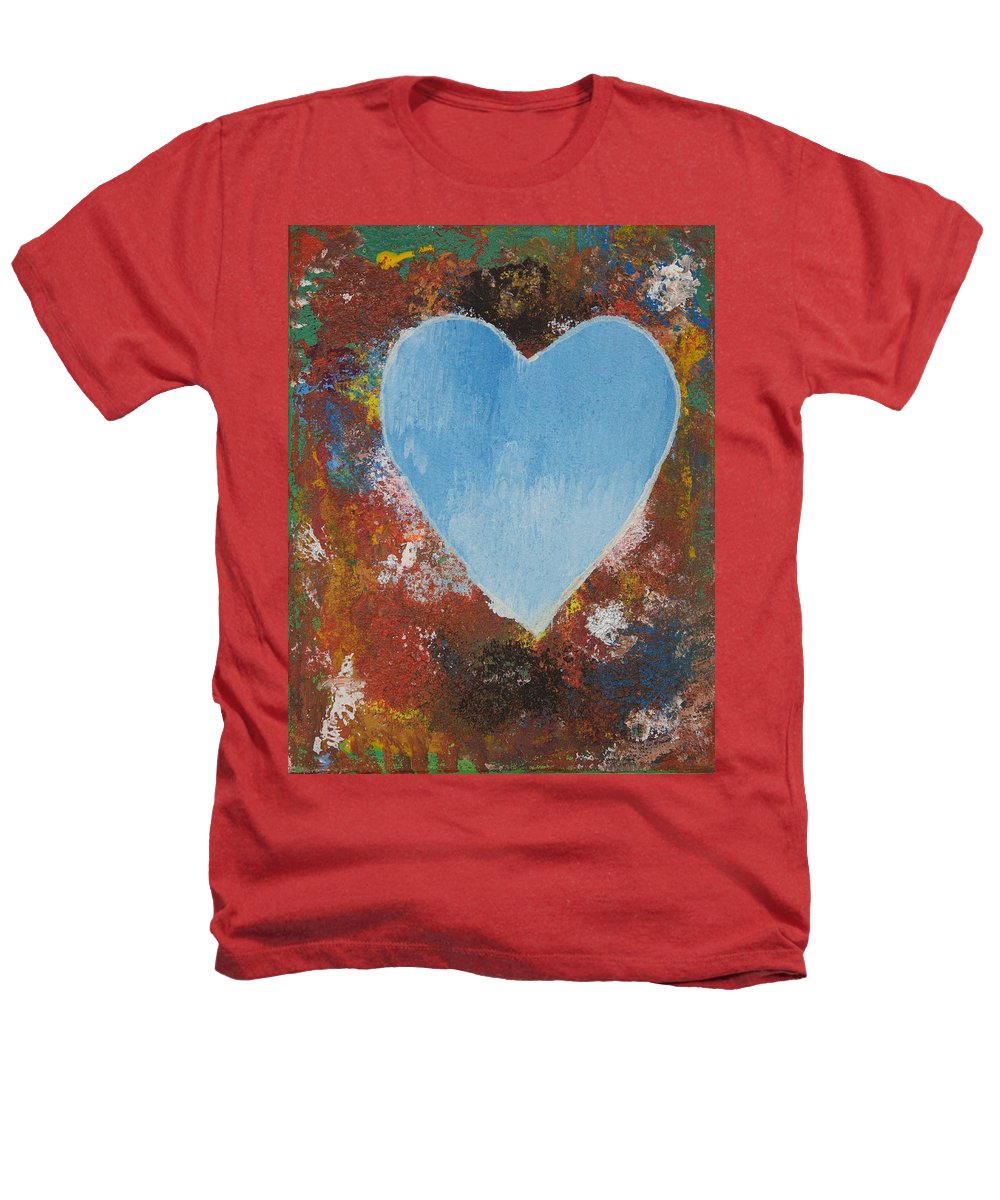 Number 4 - Corazones Collection - Heathers T-Shirt