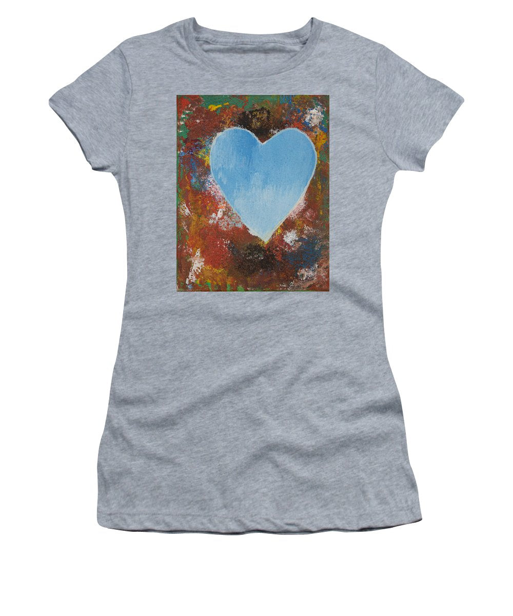 Number 4 - Corazones Collection - Women's T-Shirt