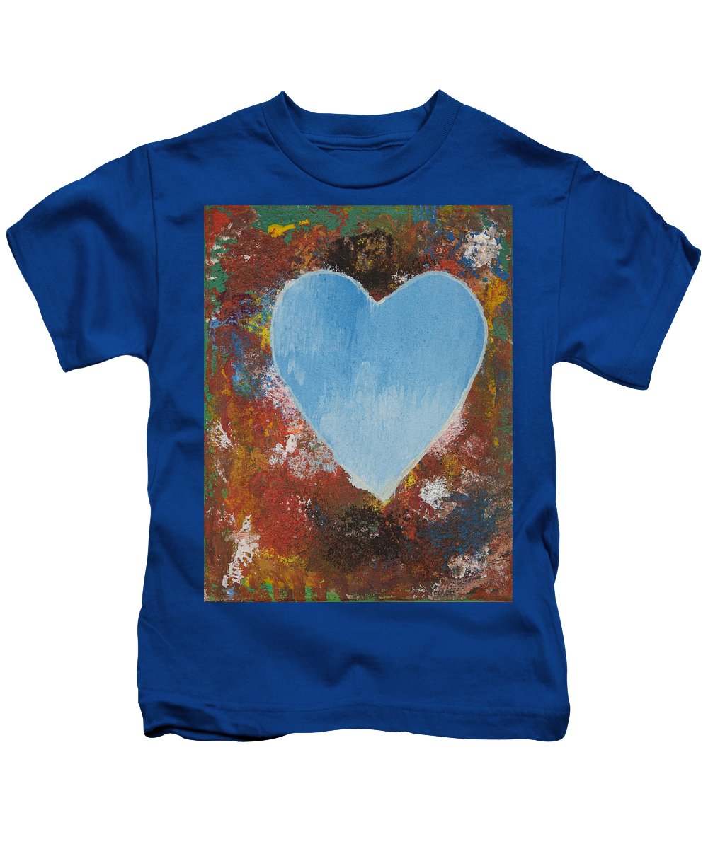 Number 4 - Corazones Collection - Kids T-Shirt