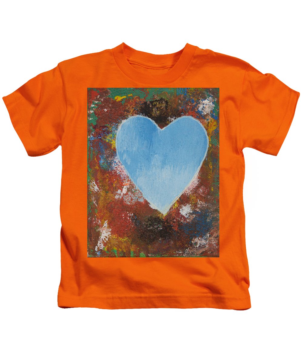Number 4 - Corazones Collection - Kids T-Shirt