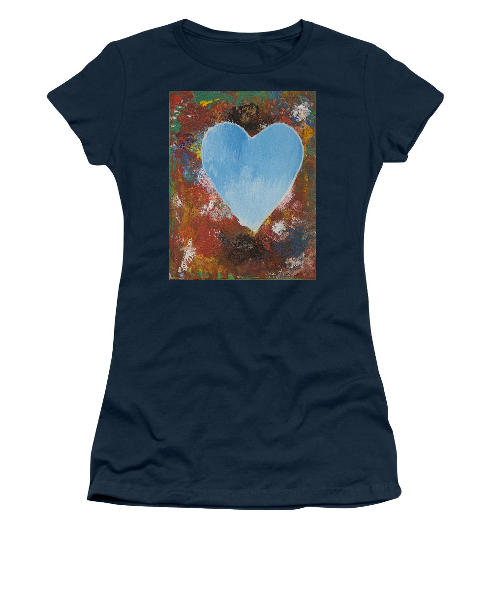 Number 4 - Corazones Collection - Women's T-Shirt