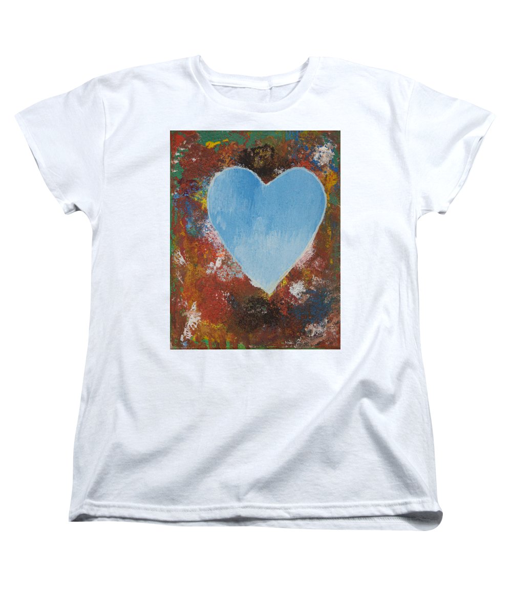 Number 4 - Corazones Collection - Women's T-Shirt (Standard Fit)