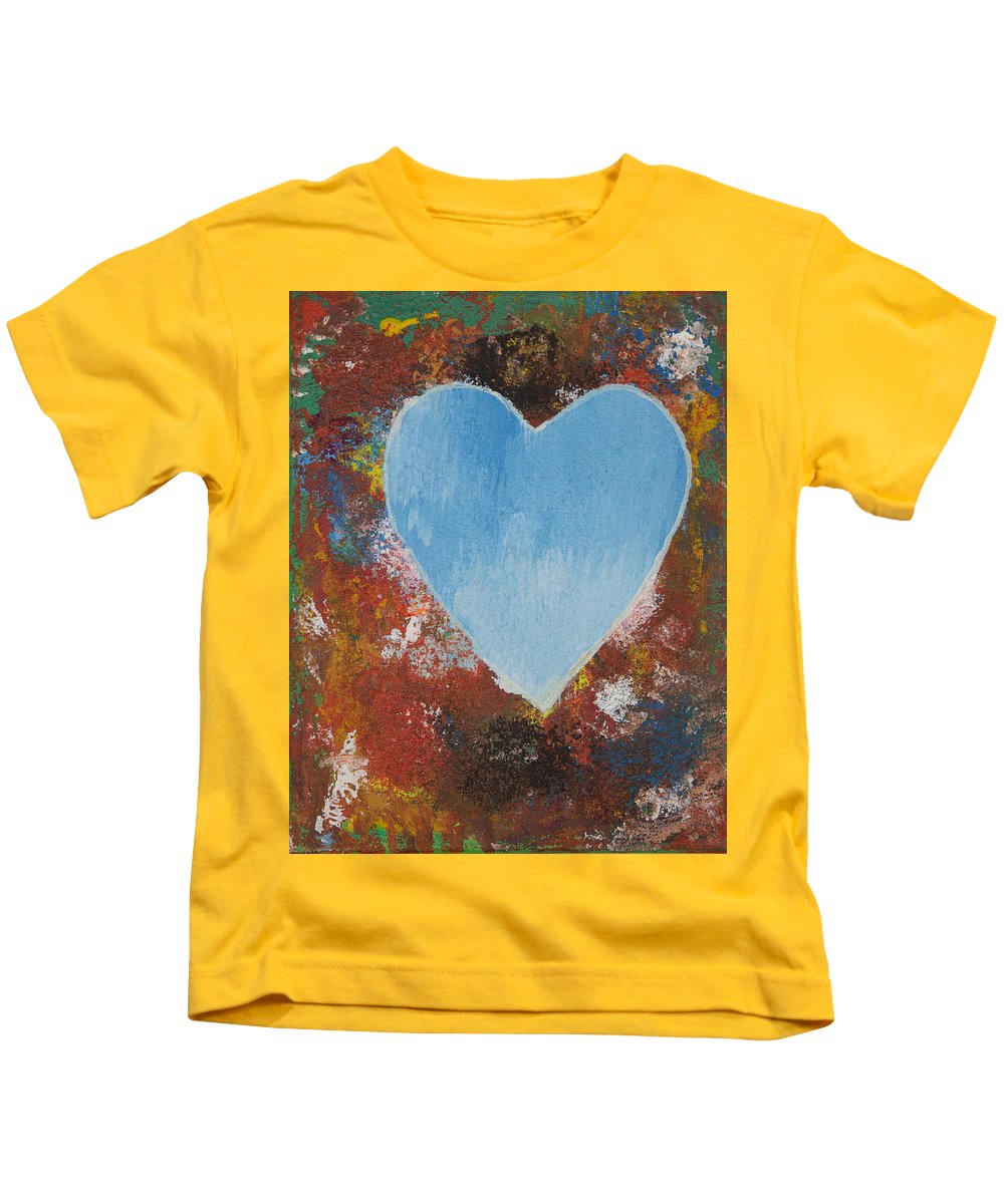Number 4 - Corazones Collection - Kids T-Shirt