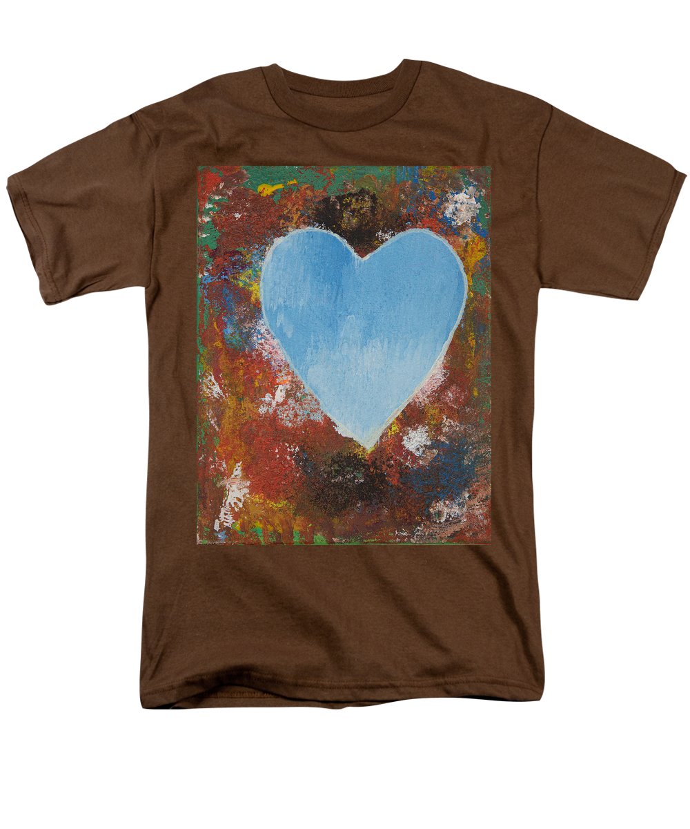 Number 4 - Corazones Collection - Men's T-Shirt  (Regular Fit)