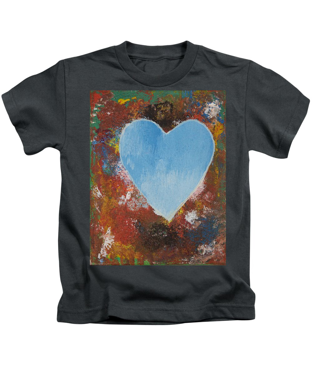 Number 4 - Corazones Collection - Kids T-Shirt